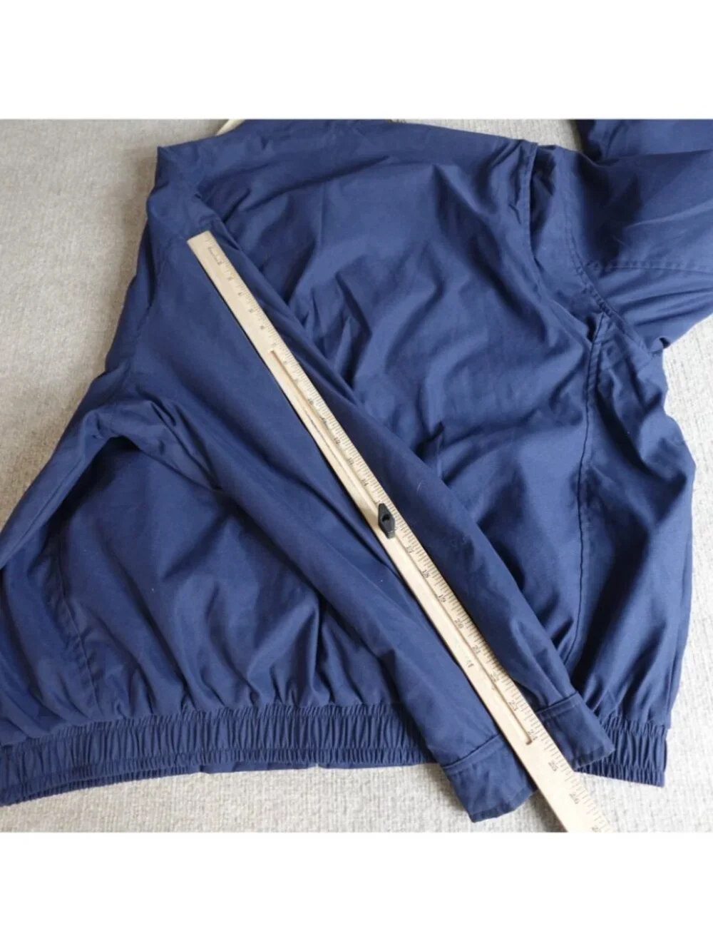 Polo Ralph Lauren Jacket 2XL Blue Full Zip Bi Swing Vintage